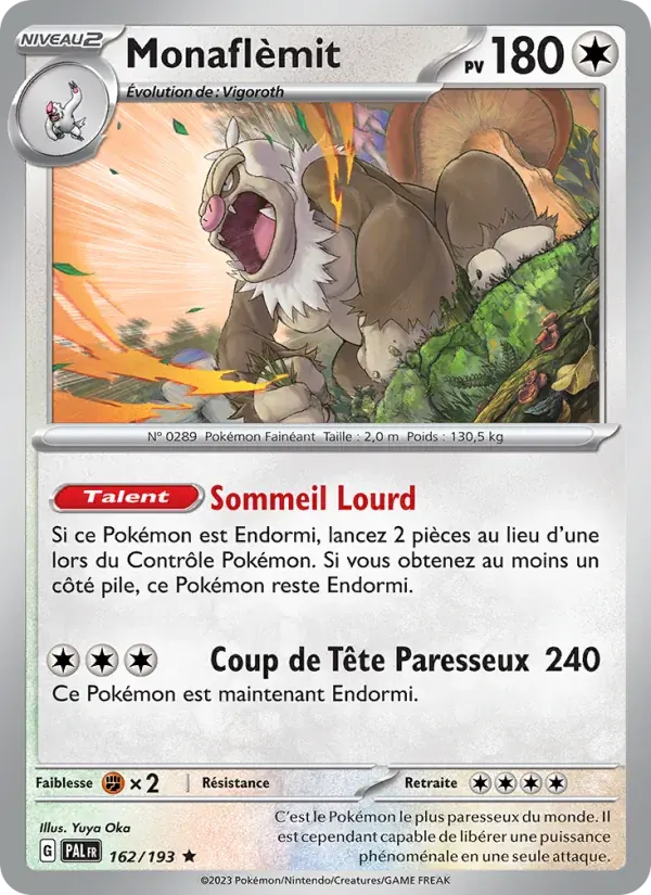 Monaflèmit — Évolutions à Paldea 162 French Pokémon card