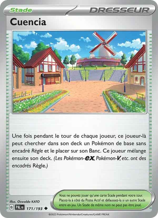Cuencia — Évolutions à Paldea 171 French Pokémon card