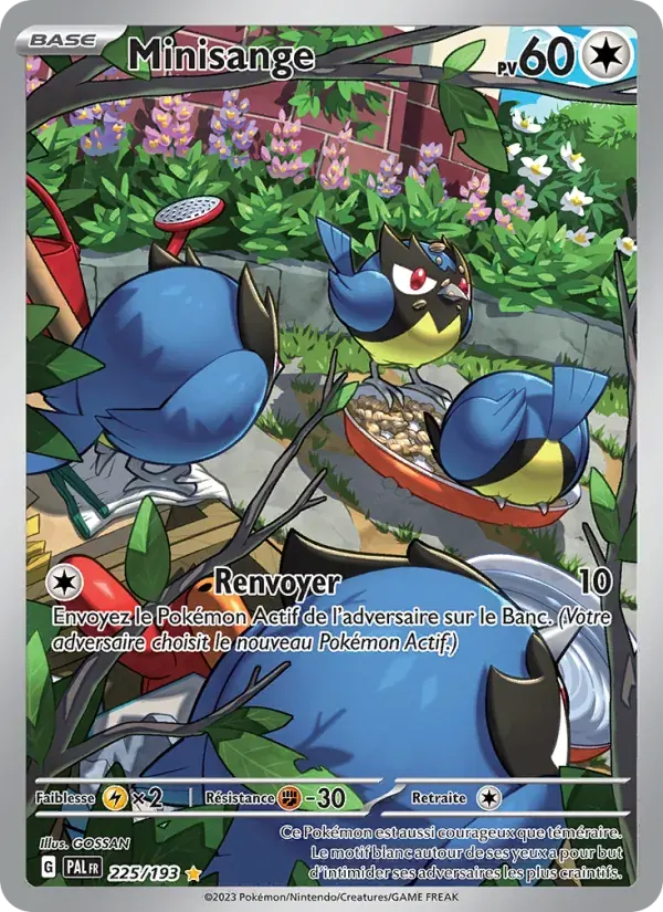 Minisange — Évolutions à Paldea 225 French Pokémon card