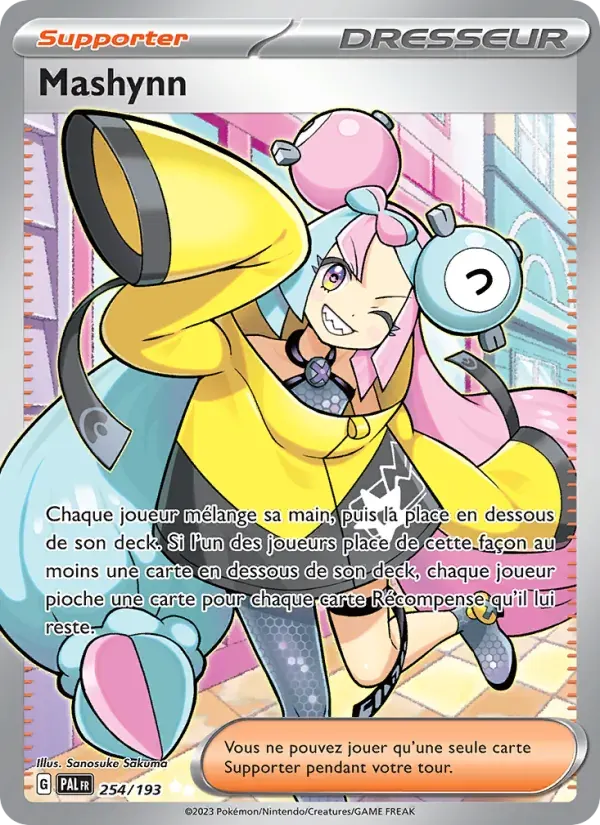 Mashynn — Évolutions à Paldea 254 French Pokémon card