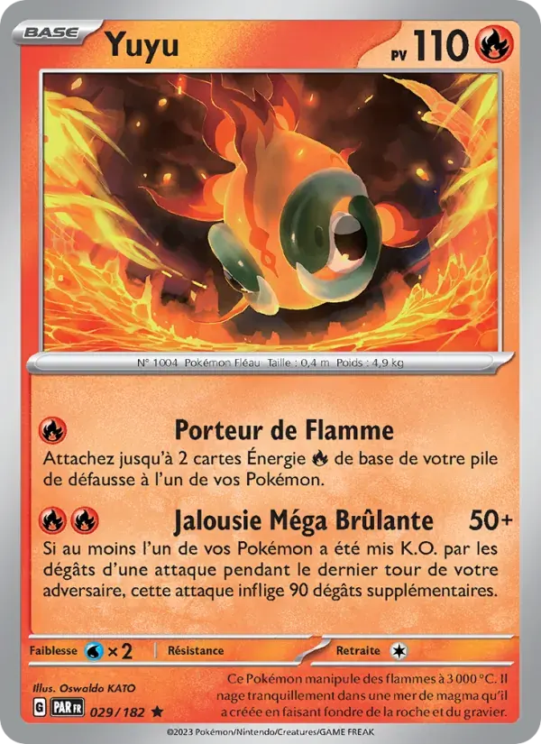 Yuyu — Faille Paradoxe 29 French Pokémon card