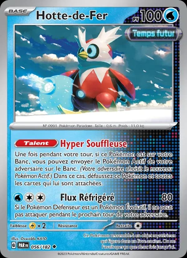 Hotte-de-Fer — Faille Paradoxe 56 French Pokémon card