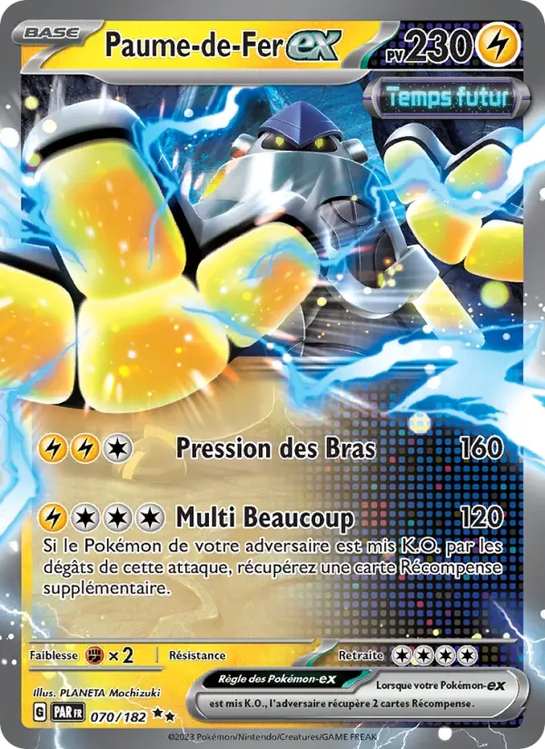 Paume-de-Fer-ex — Faille Paradoxe 70 French Pokémon card