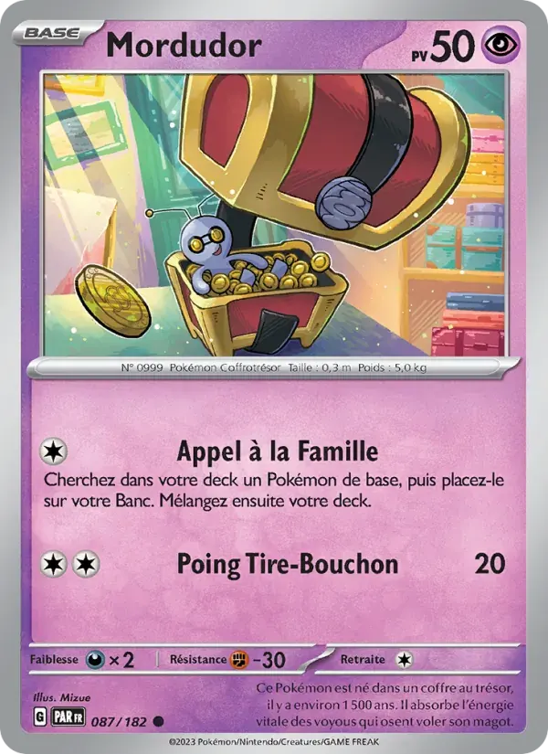Mordudor — Faille Paradoxe 87 French Pokémon card