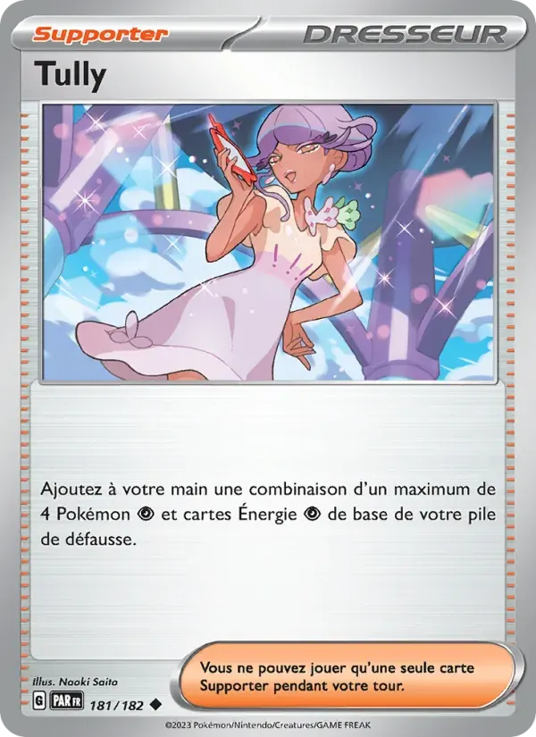 Tully — Faille Paradoxe 181 French Pokémon card