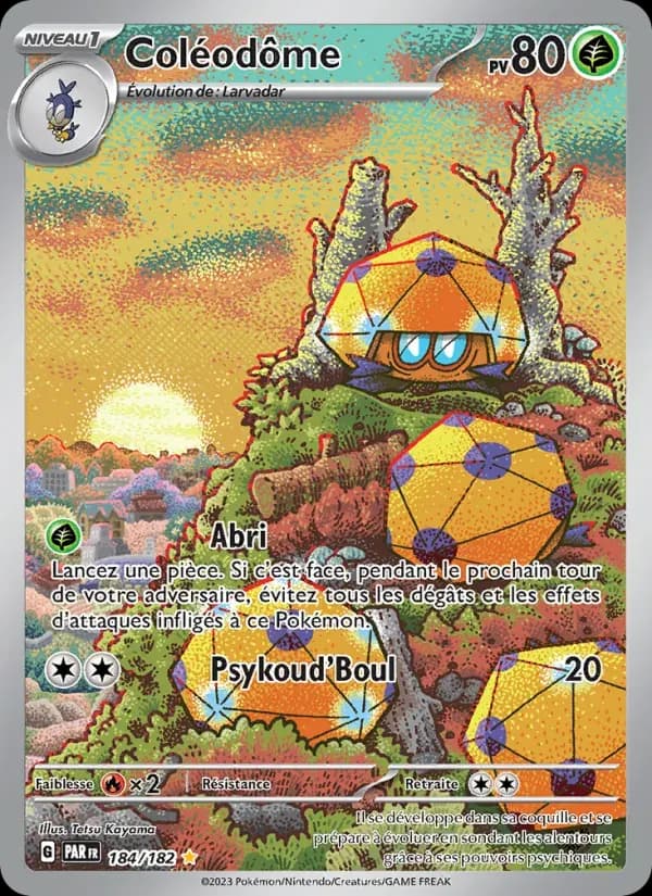 Coléodôme — Faille Paradoxe 184 French Pokémon card