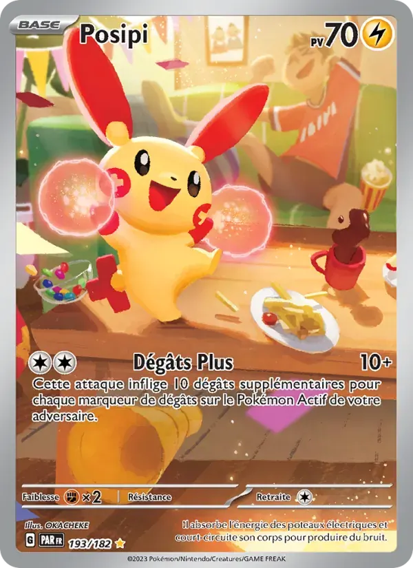 Posipi — Faille Paradoxe 193 French Pokémon card