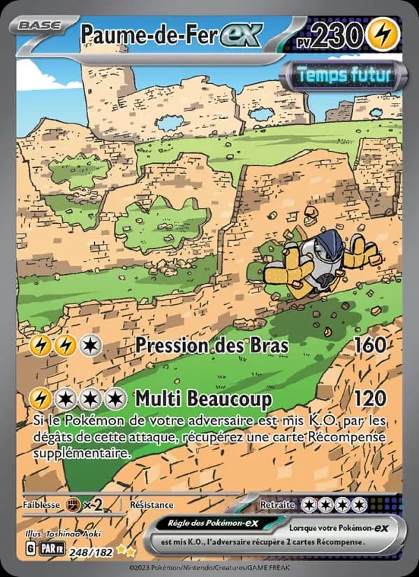 Paume-de-Fer-ex — Faille Paradoxe 248 French Pokémon card