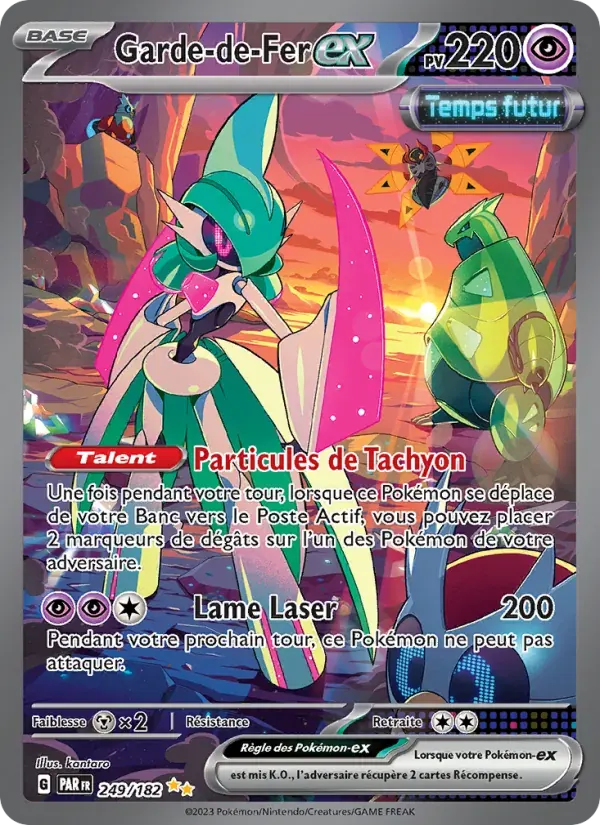 Garde-de-Fer-ex — Faille Paradoxe 249 French Pokémon card