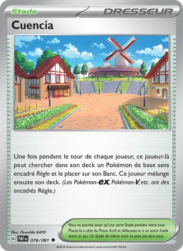Cuencia — Destinées de Paldea 76 French Pokémon card