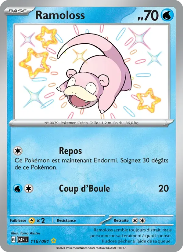 Ramoloss — Destinées de Paldea 116 French Pokémon card