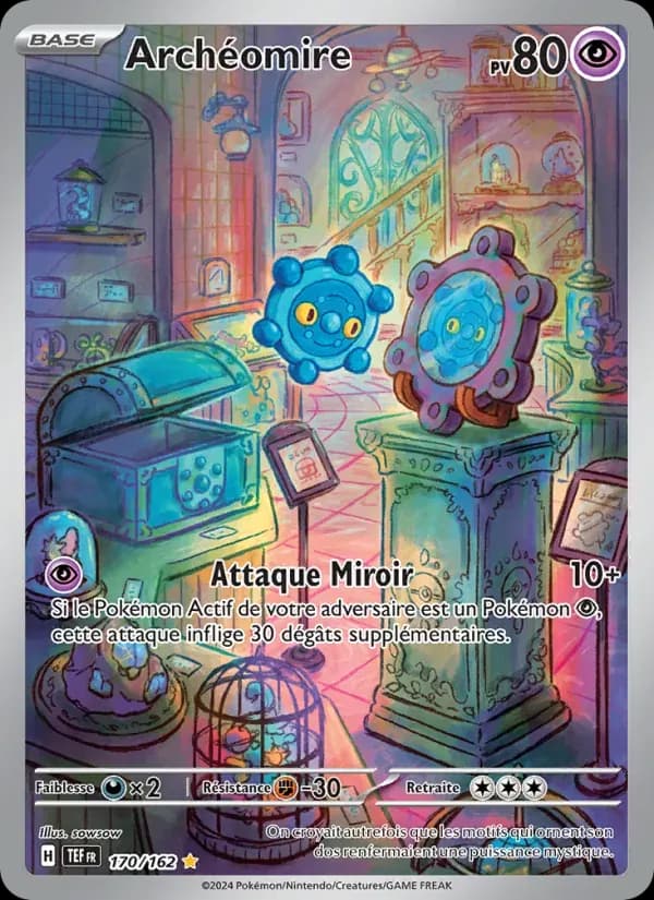 Archéomire — Forces Temporelles 170 French Pokémon card