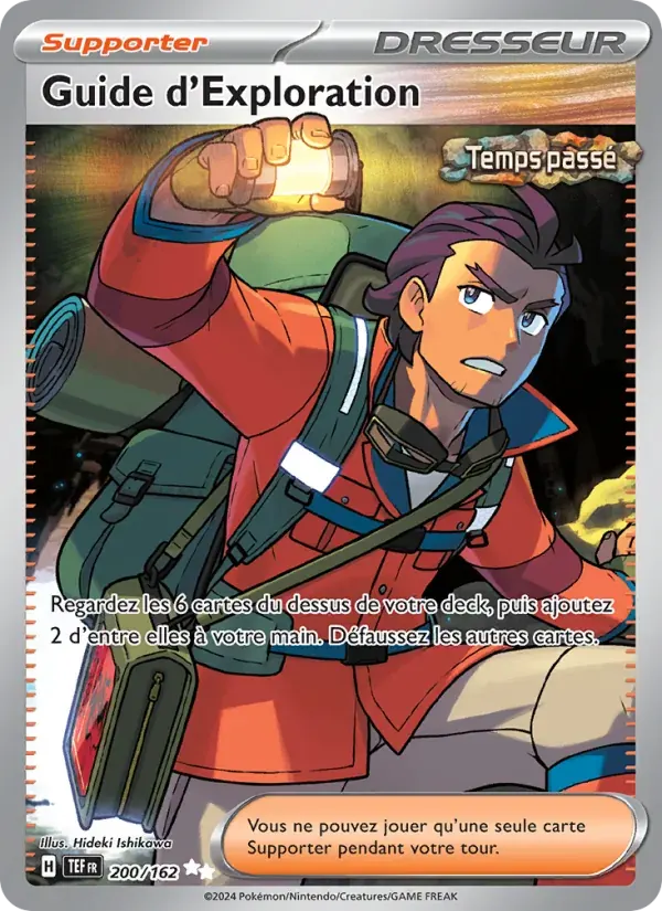 Guide d'Exploration — Forces Temporelles 200 French Pokémon card