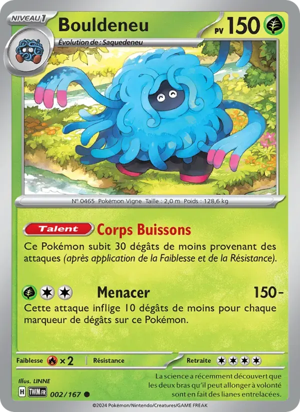 Bouldeneu — Mascarade Crépusculaire 2 French Pokémon card