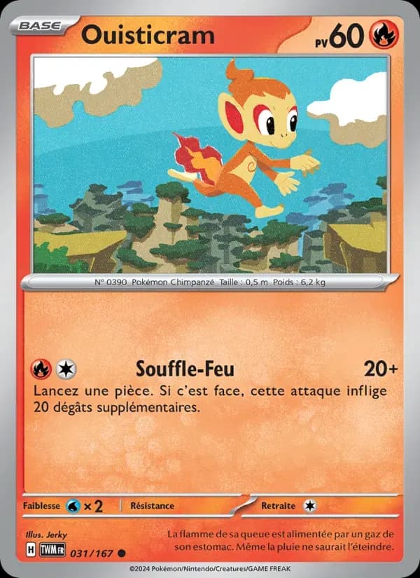 Ouisticram — Mascarade Crépusculaire 31 French Pokémon card