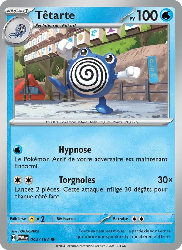 Têtarte — Mascarade Crépusculaire 42 French Pokémon card