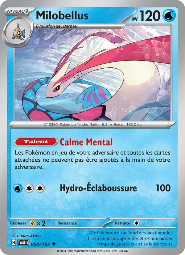 Milobellus — Mascarade Crépusculaire 50 French Pokémon card