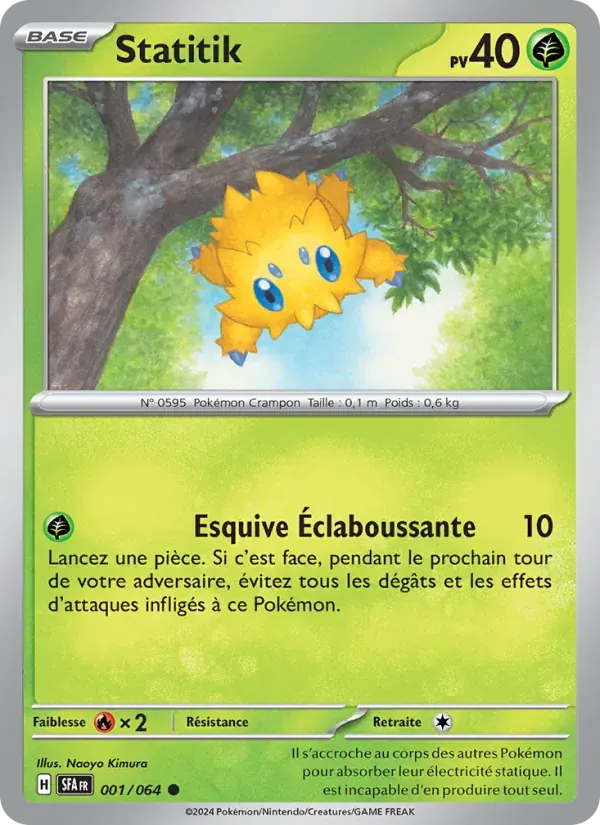 Statitik — Fable Nébuleuse 1 French Pokémon card