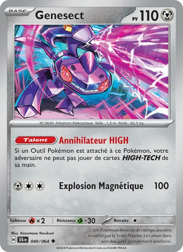 Genesect — Fable Nébuleuse 40 French Pokémon card