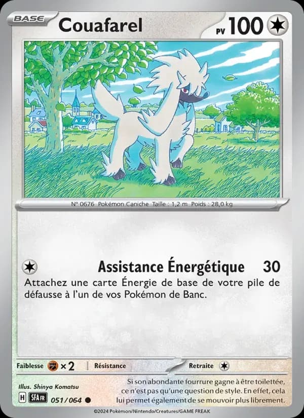 Couafarel — Fable Nébuleuse 51 French Pokémon card