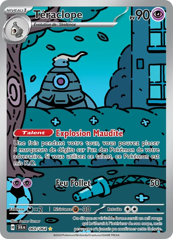 Téraclope — Fable Nébuleuse 69 French Pokémon card