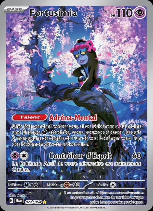 Fortusimia — Fable Nébuleuse 72 French Pokémon card