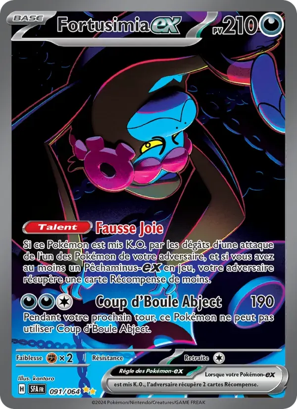 Fortusimia-ex — Fable Nébuleuse 91 French Pokémon card