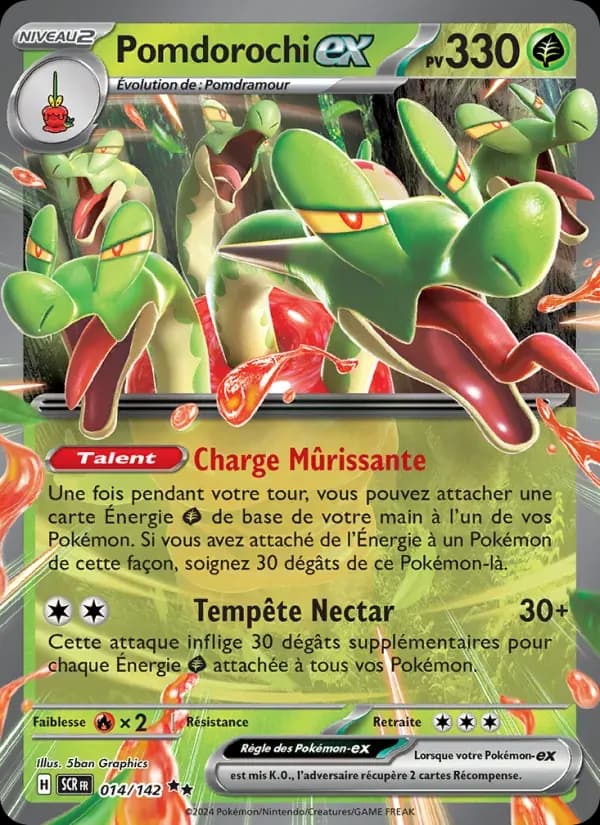 Pomdorochi-ex — Couronne Stellaire 14 French Pokémon card