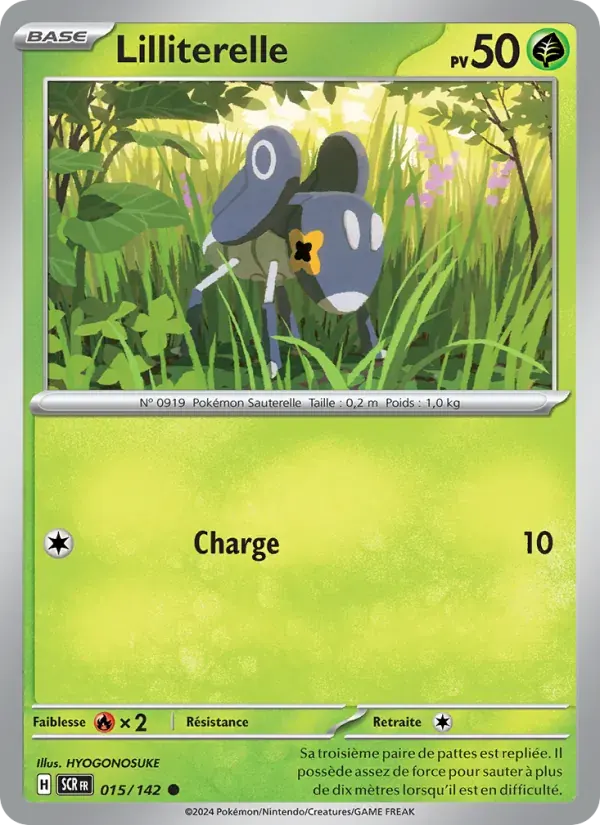 Lilliterelle — Couronne Stellaire 15 French Pokémon card