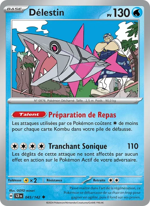 Délestin — Couronne Stellaire 45 French Pokémon card