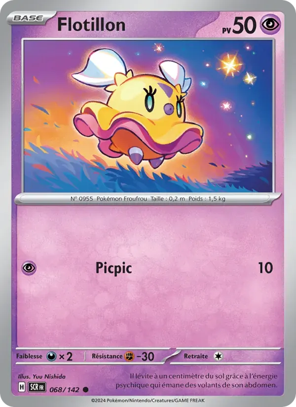 Flotillon — Couronne Stellaire 68 French Pokémon card