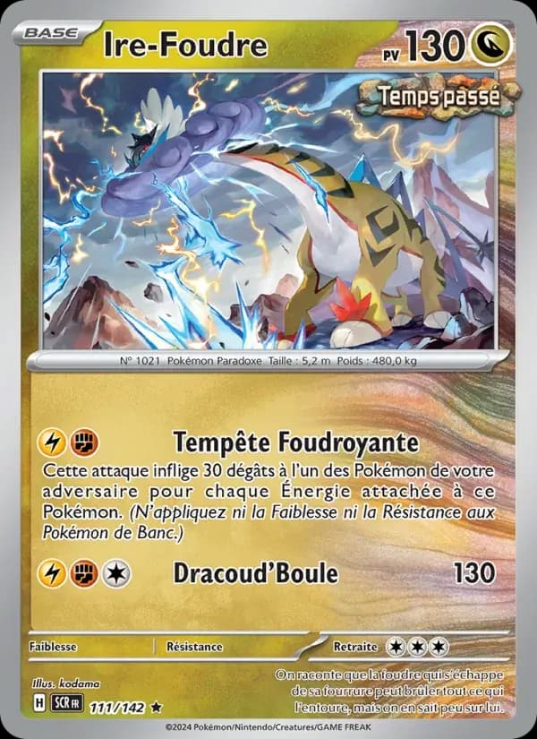 Ire-Foudre — Couronne Stellaire 111 French Pokémon card