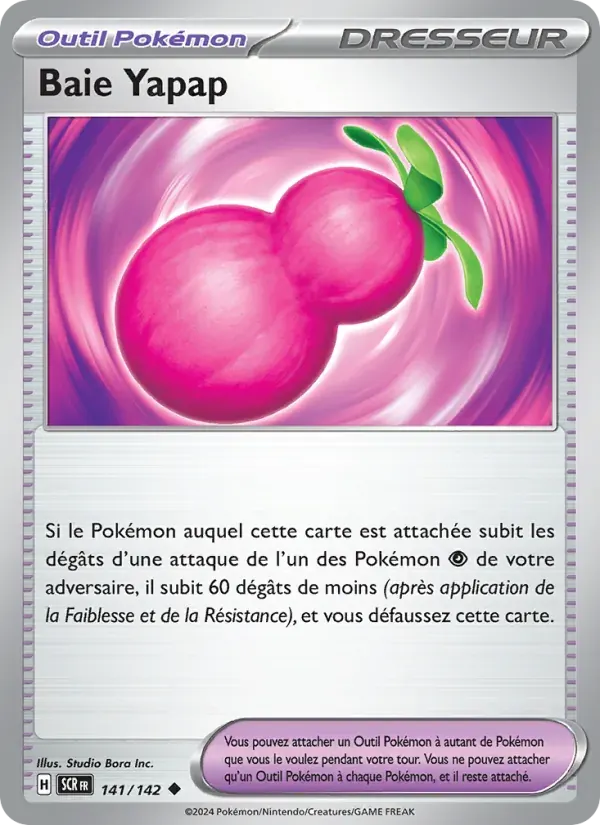 Baie Yapap — Couronne Stellaire 141 French Pokémon card