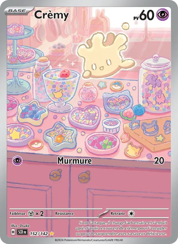 Crèmy — Couronne Stellaire 152 French Pokémon card