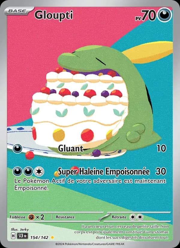 Gloupti — Couronne Stellaire 154 French Pokémon card