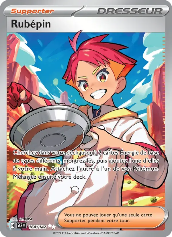 Rubépin — Couronne Stellaire 164 French Pokémon card