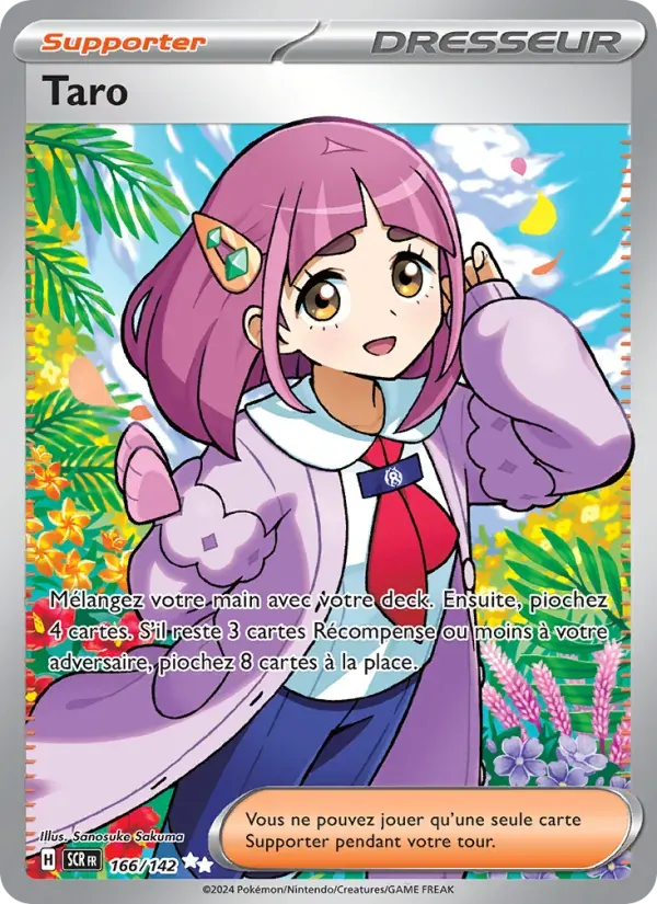 Taro — Couronne Stellaire 166 French Pokémon card