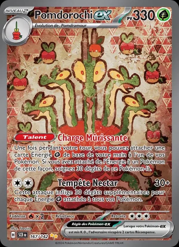 Pomdorochi-ex — Couronne Stellaire 167 French Pokémon card