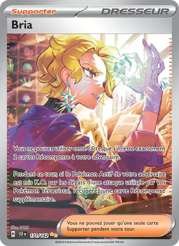 Bria — Couronne Stellaire 171 French Pokémon card