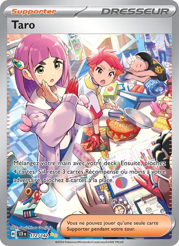 Taro — Couronne Stellaire 172 French Pokémon card