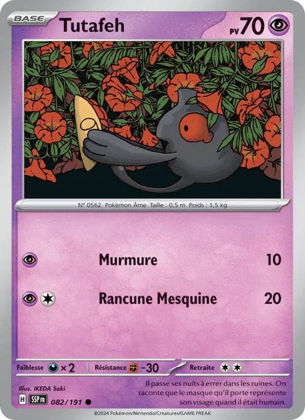 Tutafeh — Étincelles Déferlantes 82 French Pokémon card