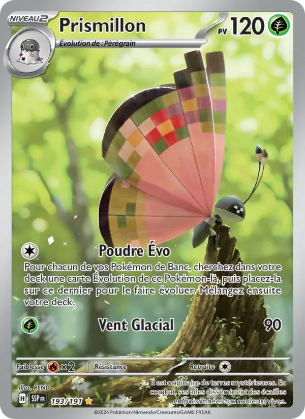 Prismillon — Étincelles Déferlantes 193 French Pokémon card