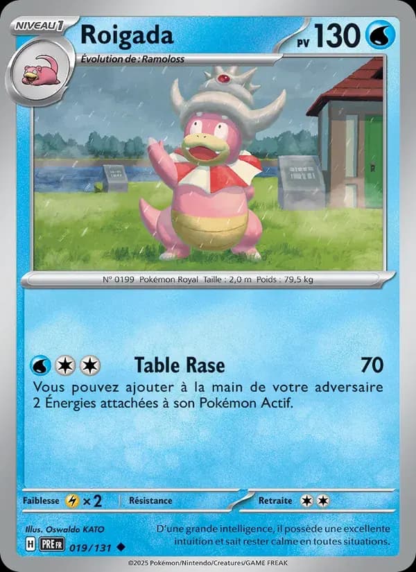 Roigada — Évolutions Prismatiques 19 French Pokémon card