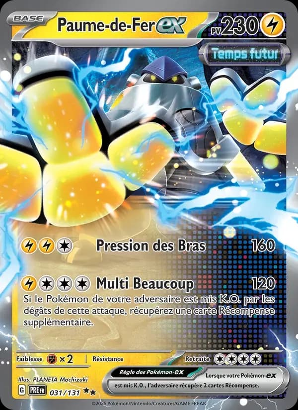 Paume-de-Fer-ex — Évolutions Prismatiques 31 French Pokémon card