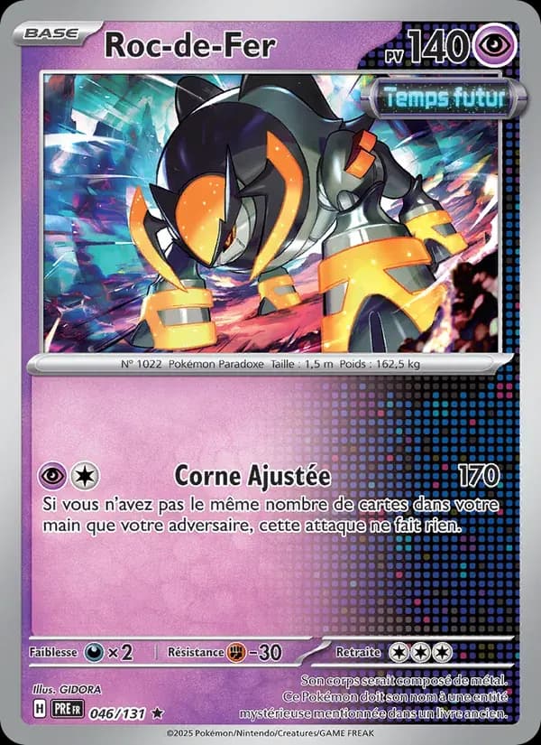 Roc-de-Fer — Évolutions Prismatiques 46 French Pokémon card