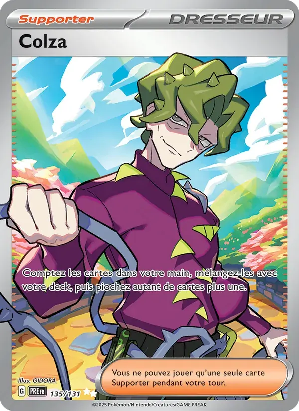 Colza — Évolutions Prismatiques 135 French Pokémon card