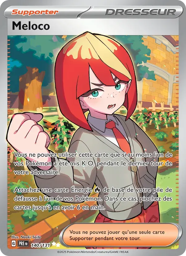 Meloco — Évolutions Prismatiques 140 French Pokémon card