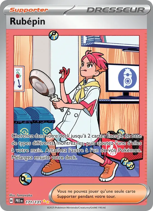 Rubépin — Évolutions Prismatiques 171 French Pokémon card