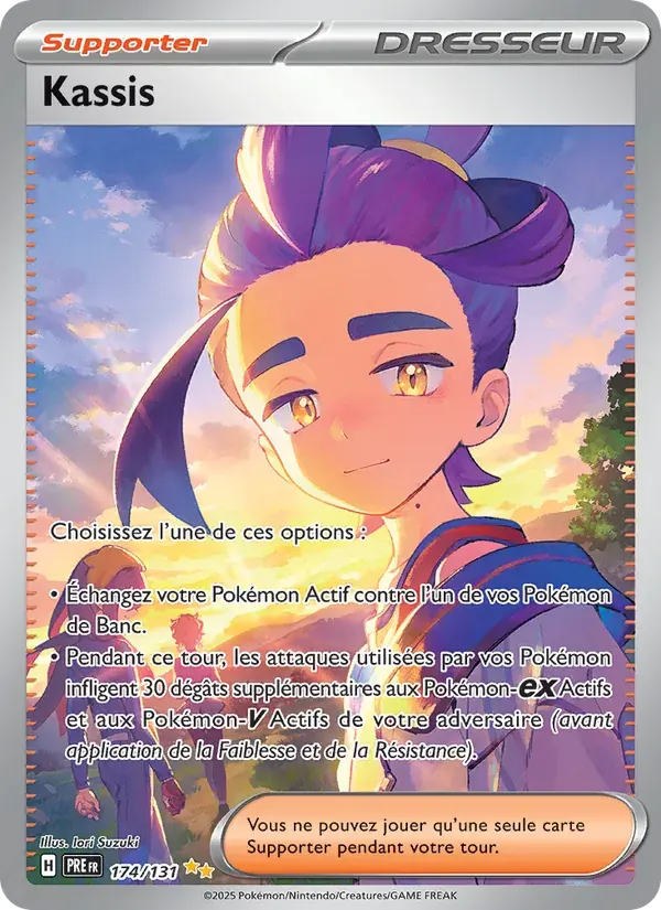 Kassis — Évolutions Prismatiques 174 French Pokémon card