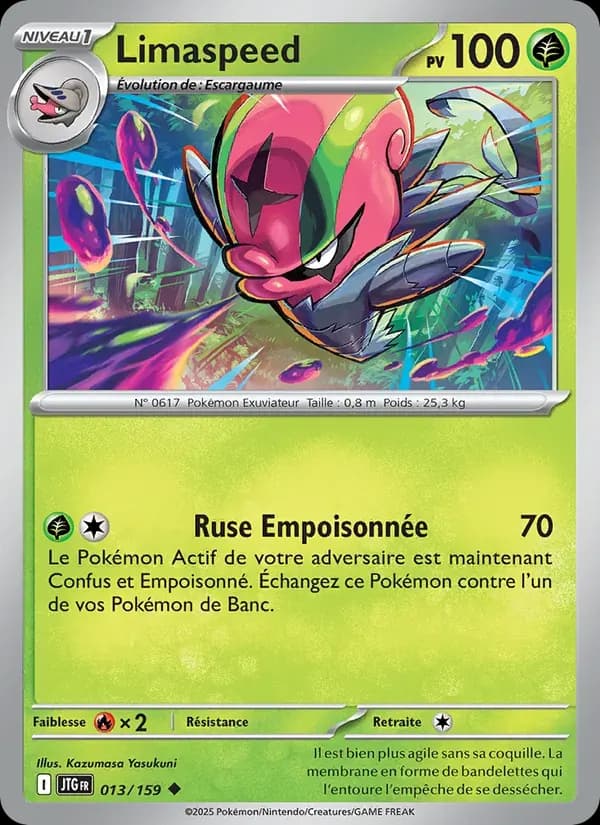 Limaspeed — Aventures Ensemble 13 French Pokémon card
